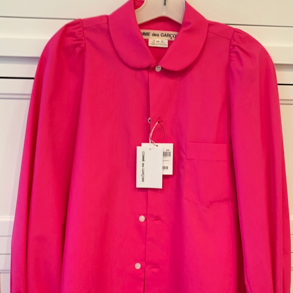 COMME DES GARCONS Balloon Sleeved  Blouse MSRP &